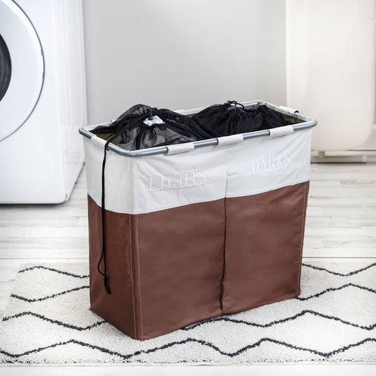 Double Clothes Sorting Hamper