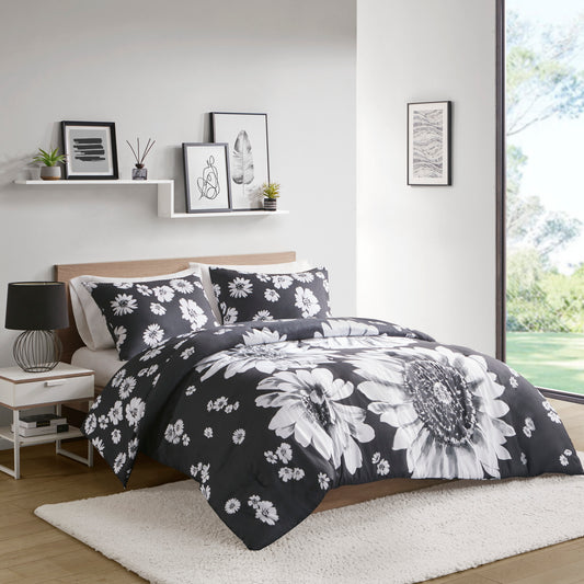 Elowen Floral Reversible Comforter Set