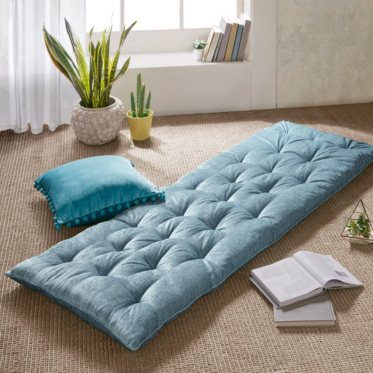 Alder Poly Chenille Lounge Floor Pillow Cushion