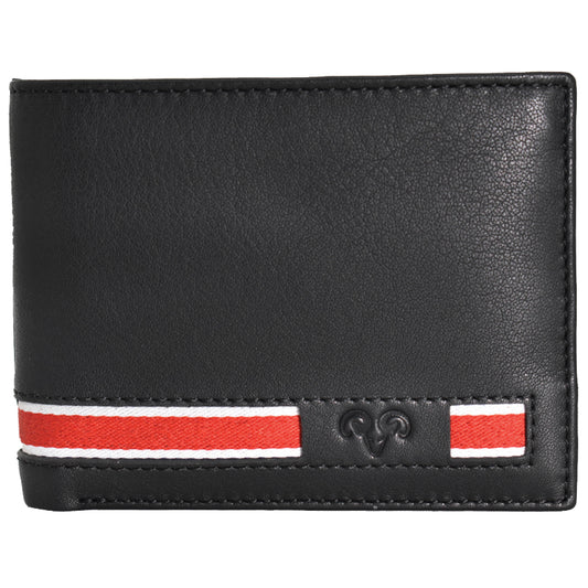 Leather Bi-fold Rifd Minimalist Wallet 1