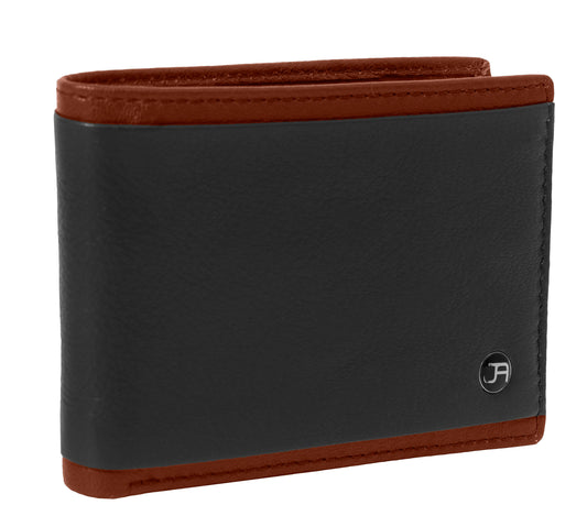 Leather Bi-fold Rifd Stylish Wallet