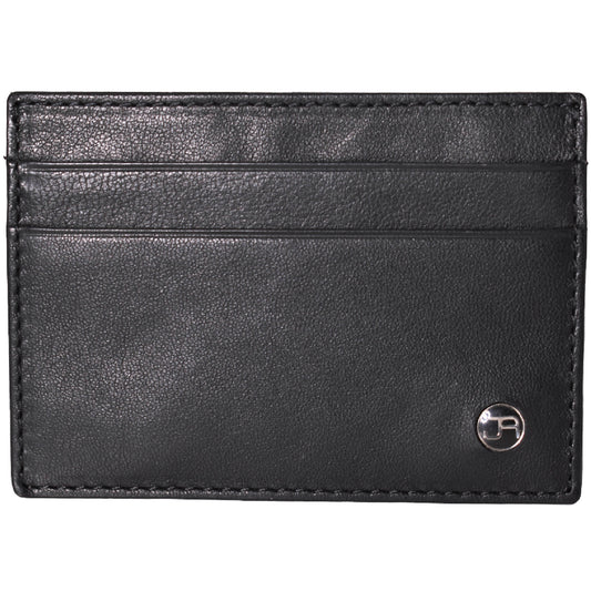 Leather Card Case Rifd Wallet