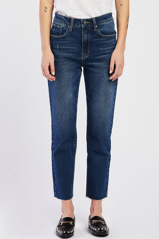 Jed High Rise 5 Pocket Ankle Length Jeans
