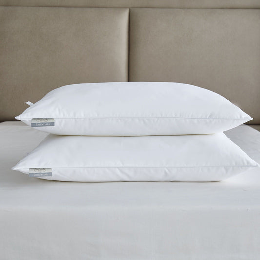 Lyocell/Polyester Filled Medium Firm Pillows Set of 2