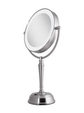 Makeup Mirror with Light and 10X/1X Magnification, USB Charging Port