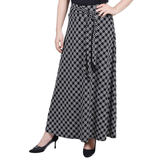 Maxi Skirt With Sash Waist Tie 1