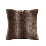 Marselle Faux Fur Square Pillow Sand