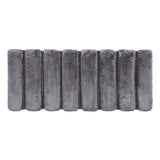 Tufted Pearl Channel Rug Grey