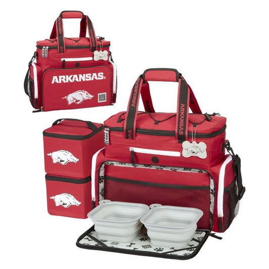 NCAA Arkansas Razorbacks Week Away Bag