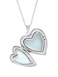 Sterling Silver Large Traditional Heart Locket