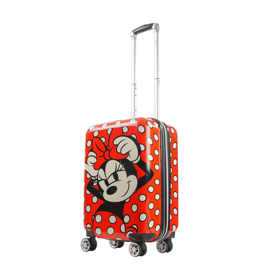 Disney Minnie Mouse Printed Polka Dot 21" Spinner Luggage