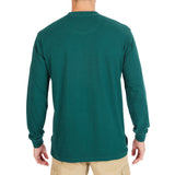 Extended-Tail Long Sleeve Pocket Shirt