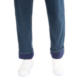 Fleece-Lined Stretch 5-Pocket Jean