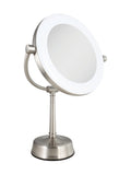 Lexington Lighted Makeup Mirror with 10X/1X Magnification