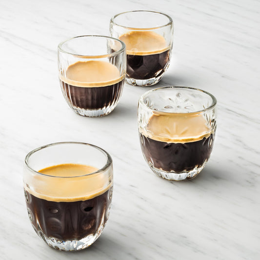 Assorted Troquet Espresso Cups Set of 4