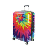 Tie Dye Nested 3 Piece Spinner Rolling Luggage Set