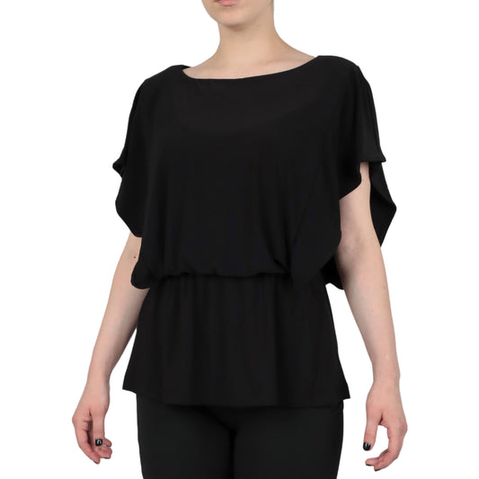 Ity Flutter  Sleeve With Gathered Waist