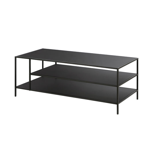 Martel 46'' Wide Coffee Table with Metal Top