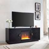 Hooper TV Stand with Crystal Fireplace for TV's up to 65"
