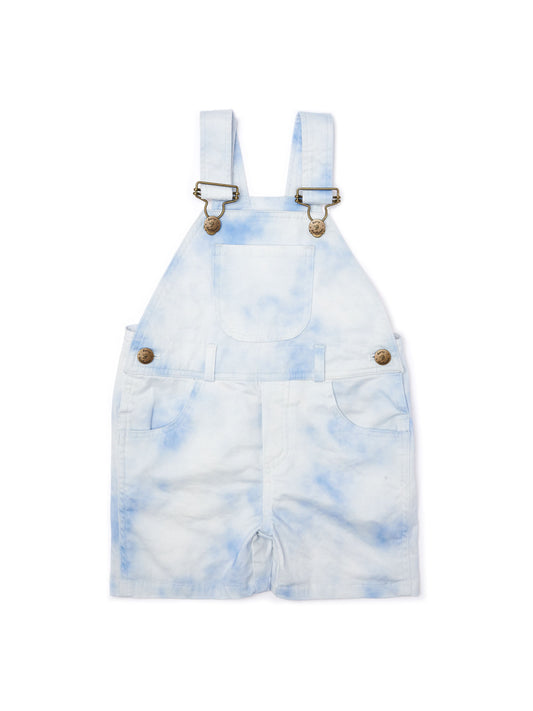 Tie Dye Overall Shorts