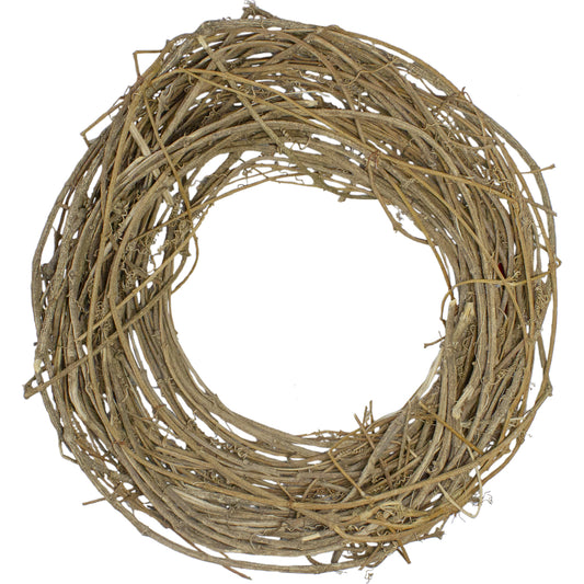 Natural Grapevine & Twig Spring Wreath 15"