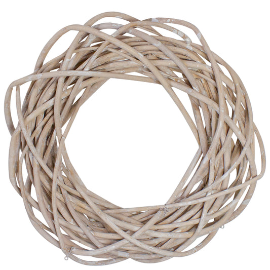 Natural Weeping Willow Spring Twig Wreath 12"
