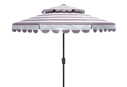 Vienna Round Double Top Crank Umbrella