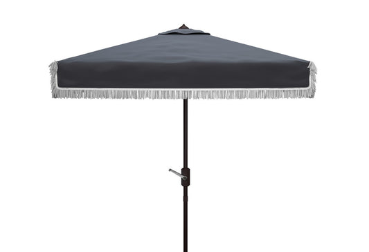 Milan Fringe Square Crank Umbrella