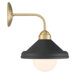 Brooks Matte 10" Wall Sconce Barn Light with Bulb