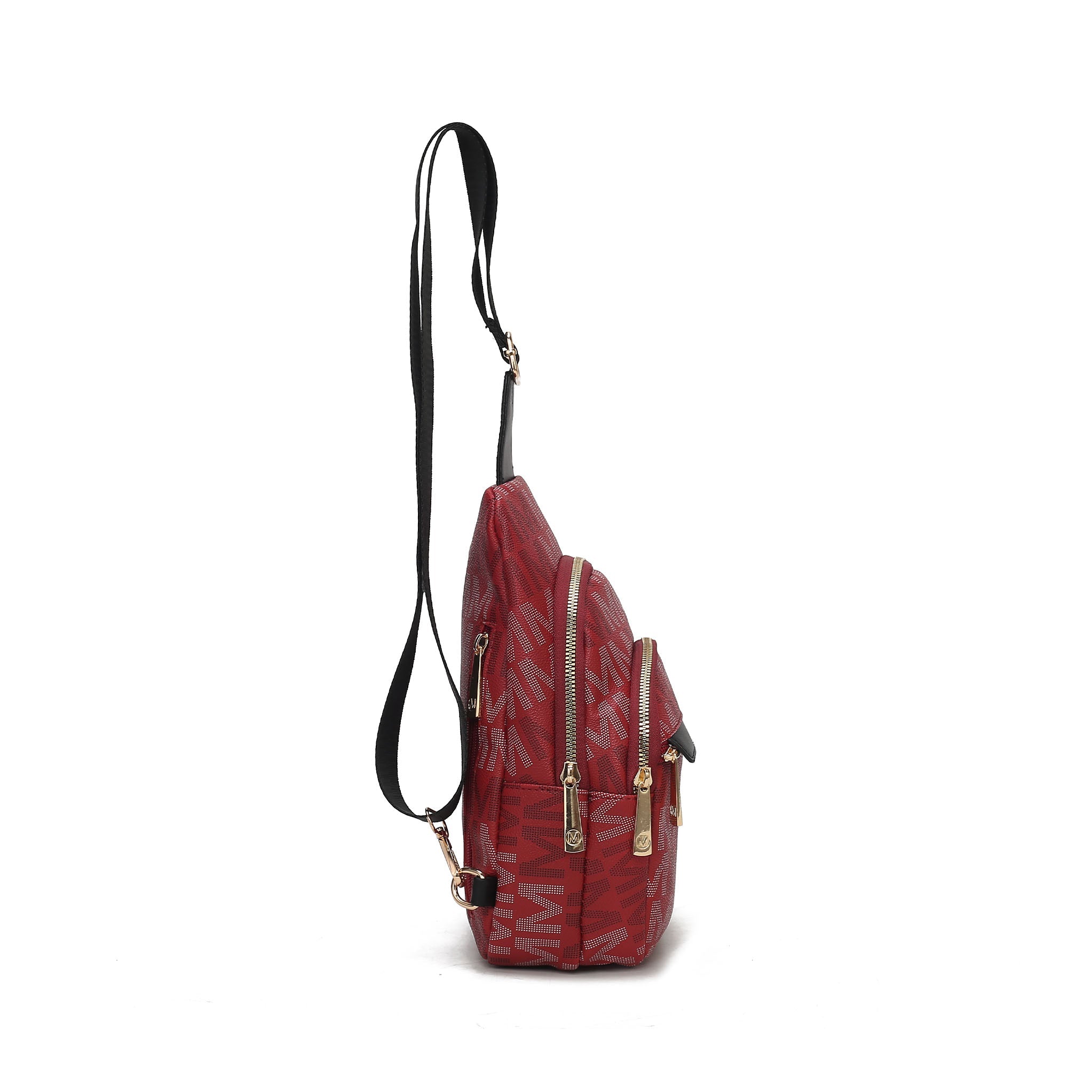  MKF Collection Helaena Signature Sling Bag - Black - Bonton