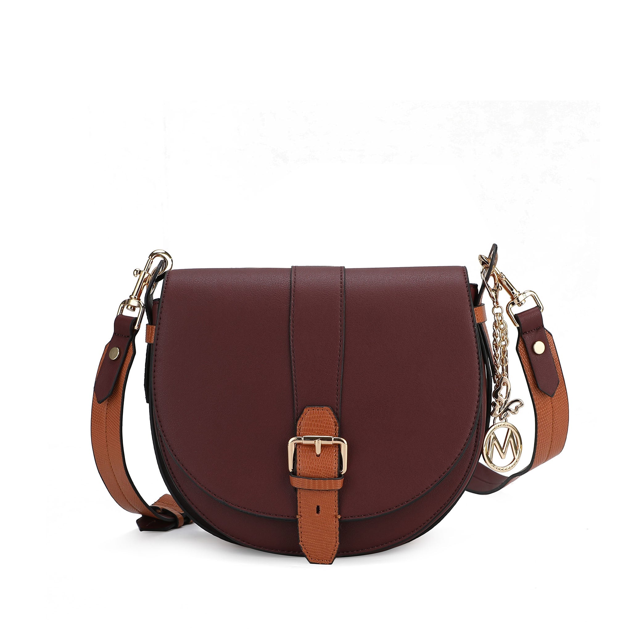  MKF Collection Ayla Crossbody Bag - Brown - Bonton