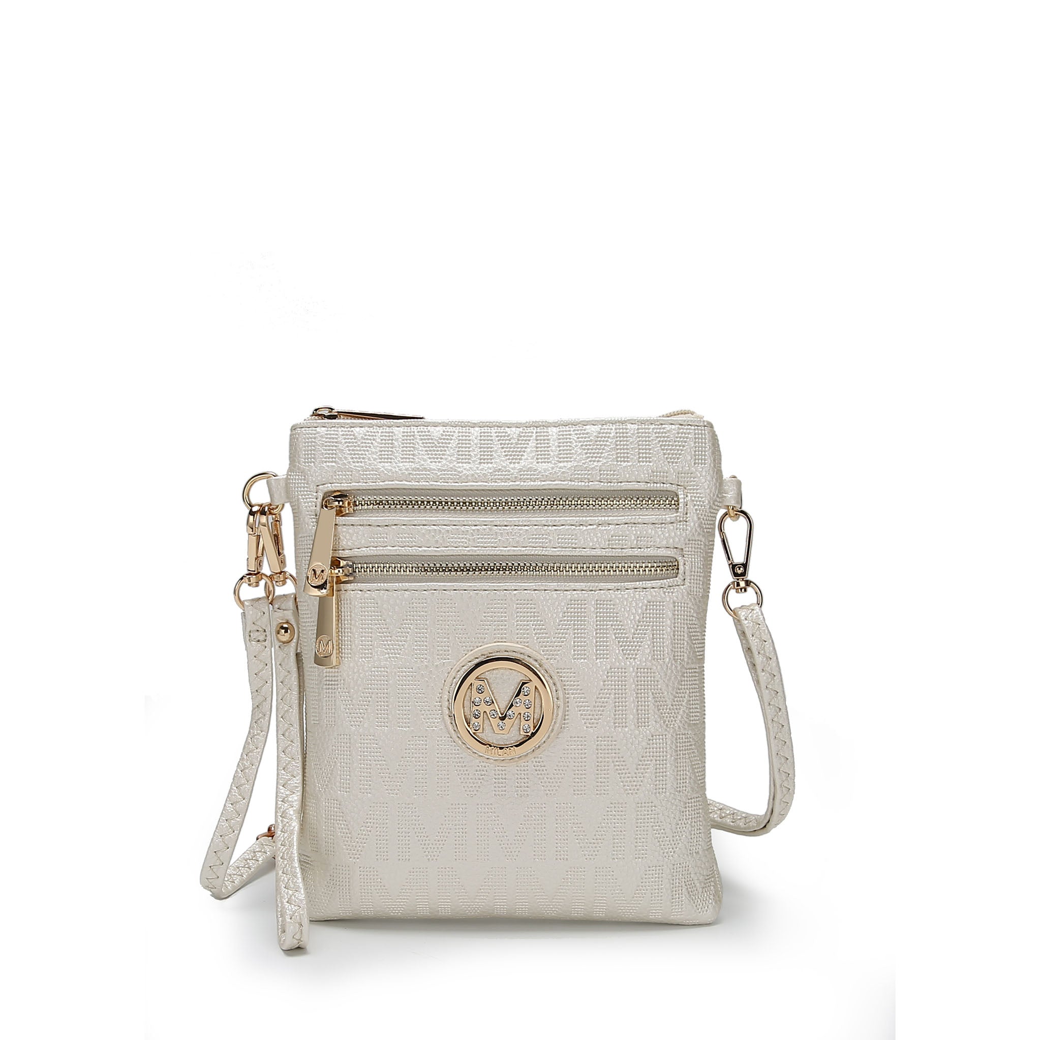  MKF Collection Andrea Signature Crossbody Bag - Red - Bonton