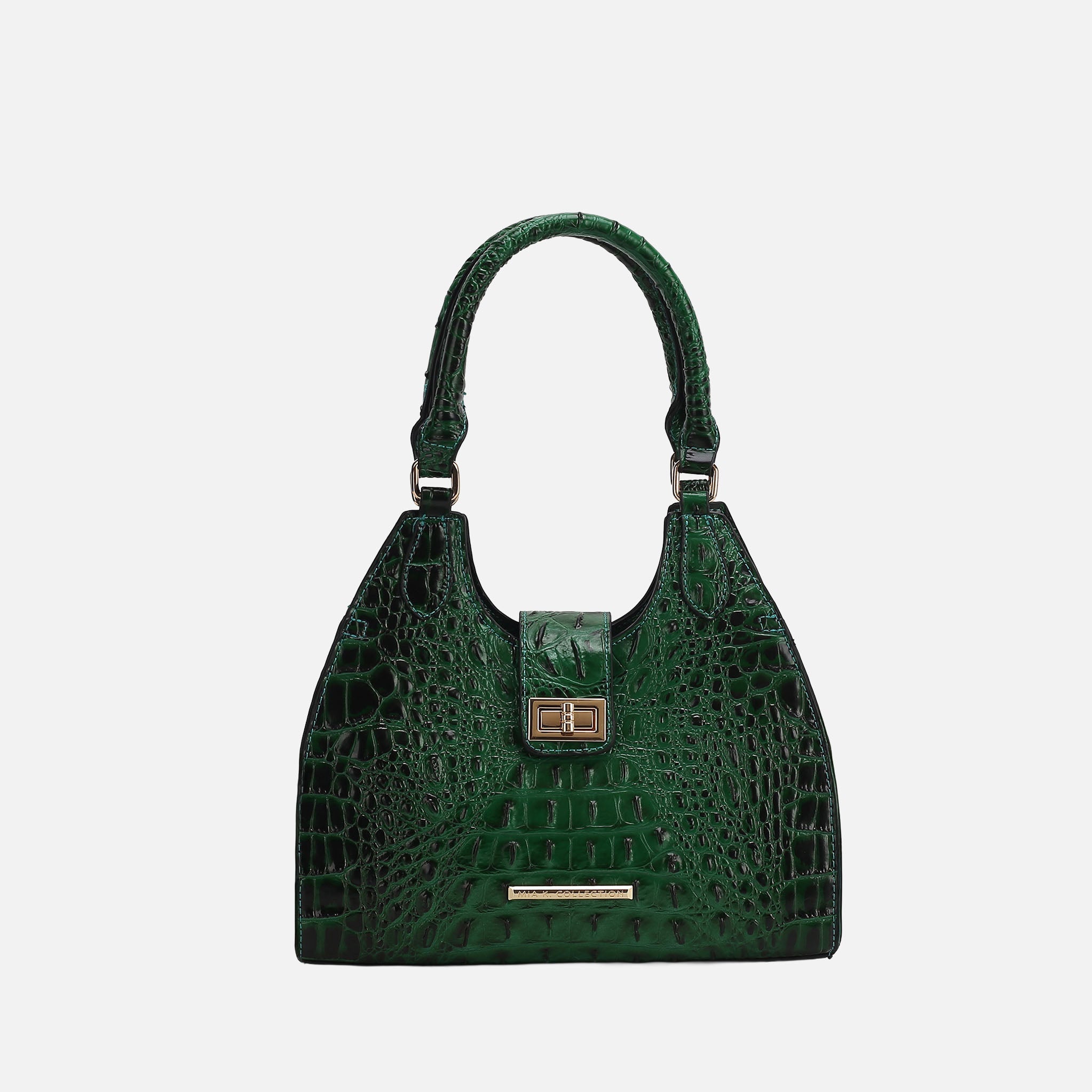  MKF Collection Ava Crocodile Tote Bag - Croco Black - Bonton