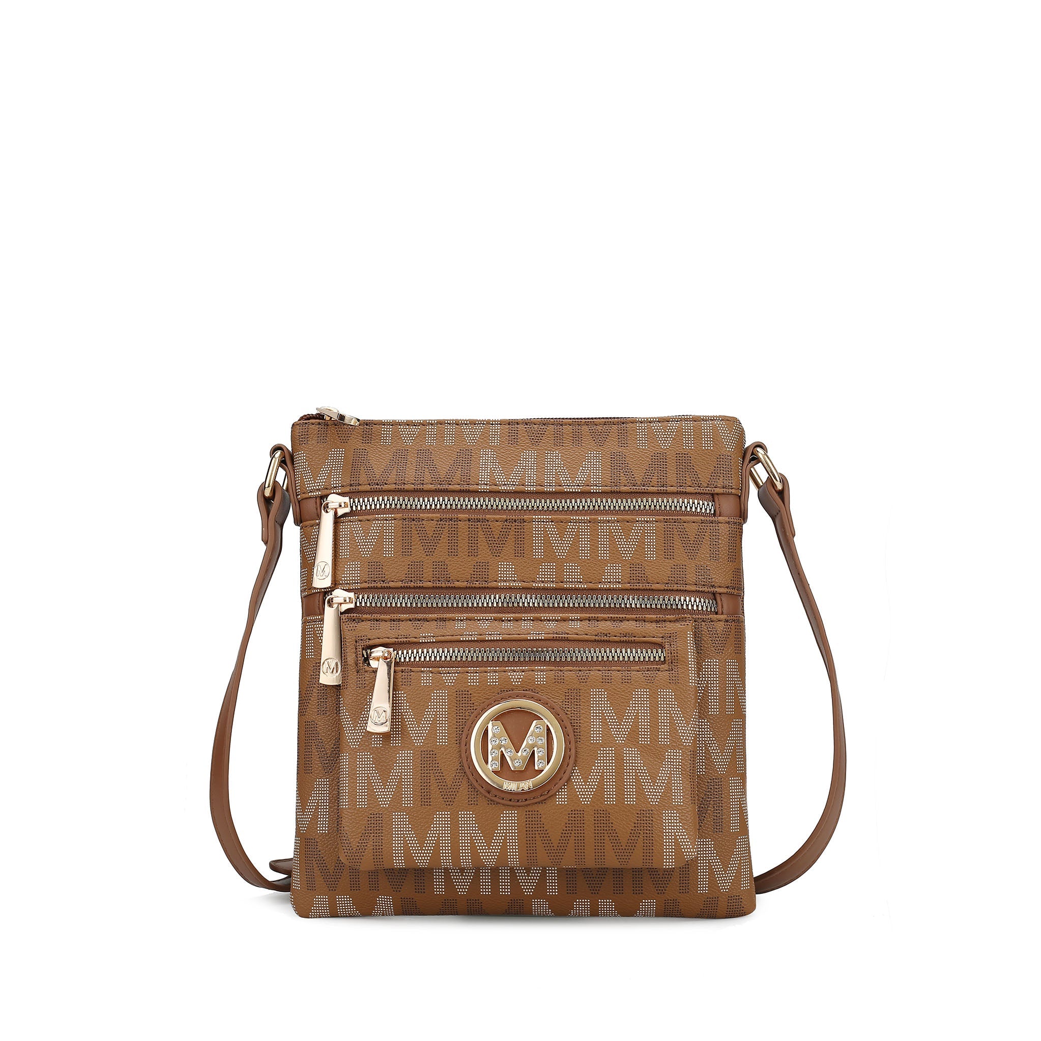  MKF Collection Beatrice Signature Crossbody Bag - Red - Bonton