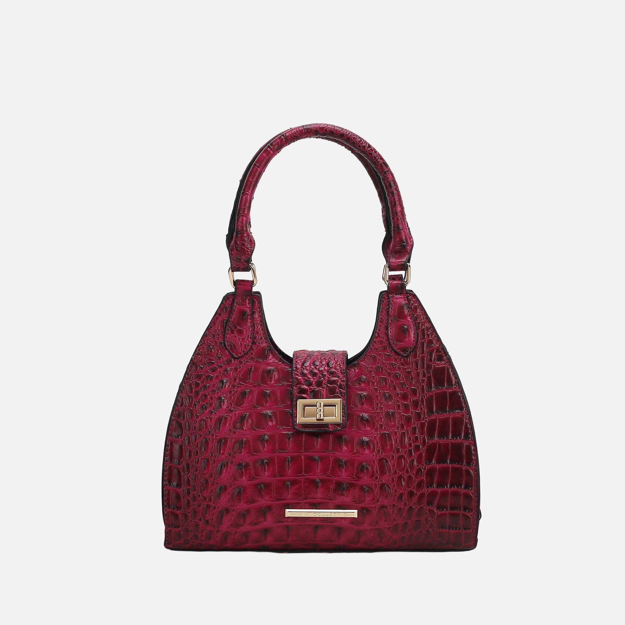  MKF Collection Ava Crocodile Tote Bag - Croco Black - Bonton