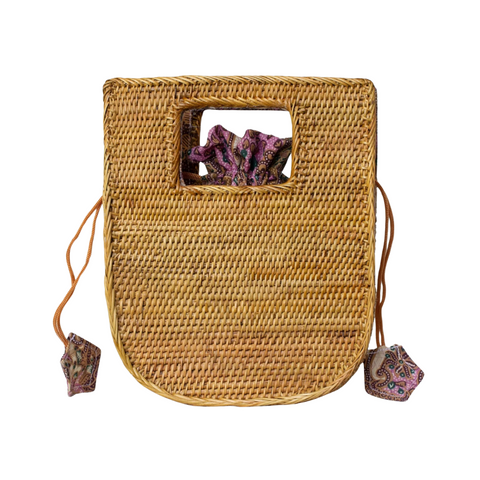 Jelavu Vita Rattan- Chic Satchel Bag