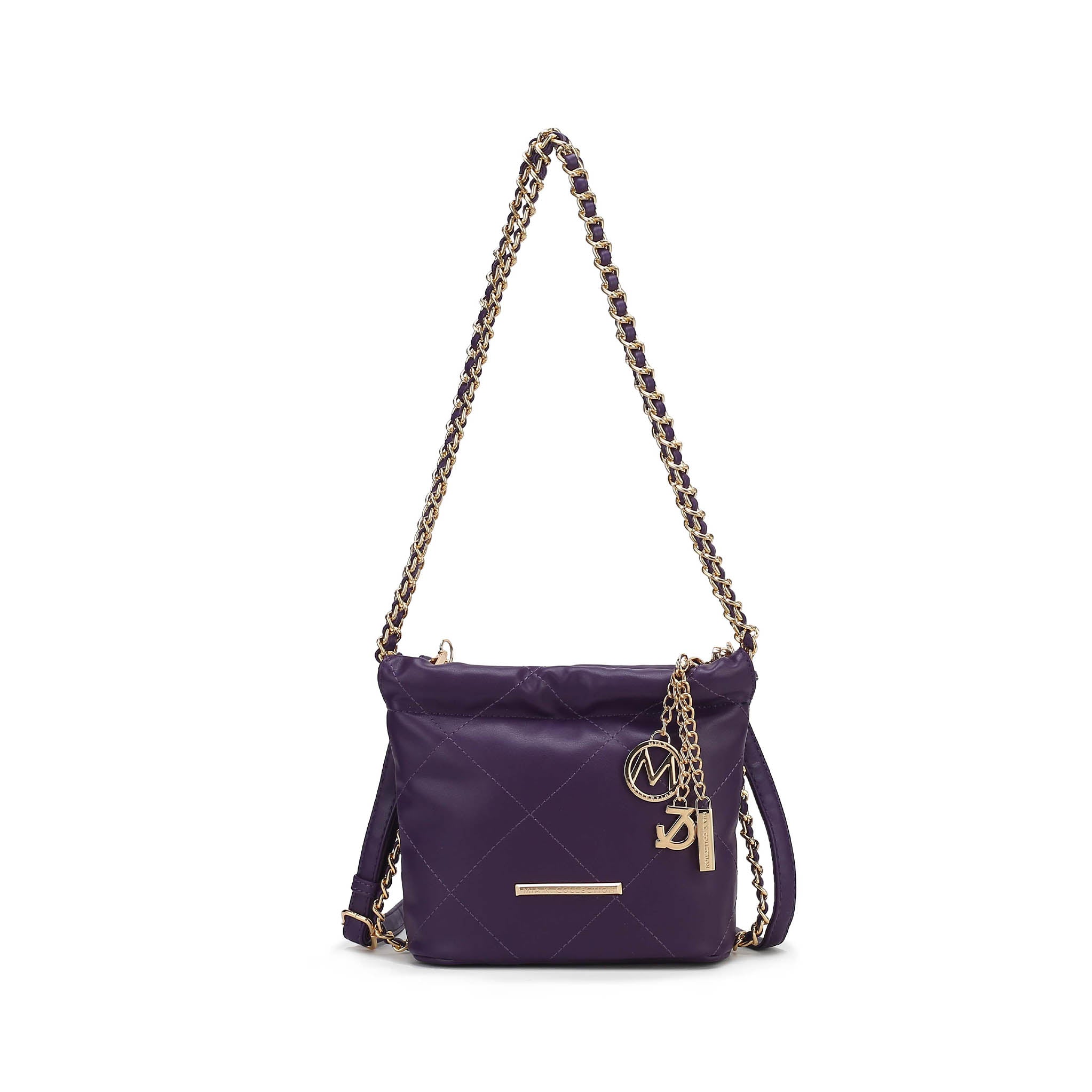  MKF Collection Loriana Quilted Bag - Beige - Bonton