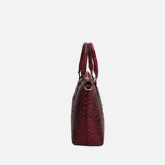 Liora Croc Embossed Tote Bag and Set