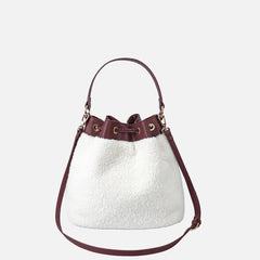 Saryn Faux Fur Bucket Bag and Set