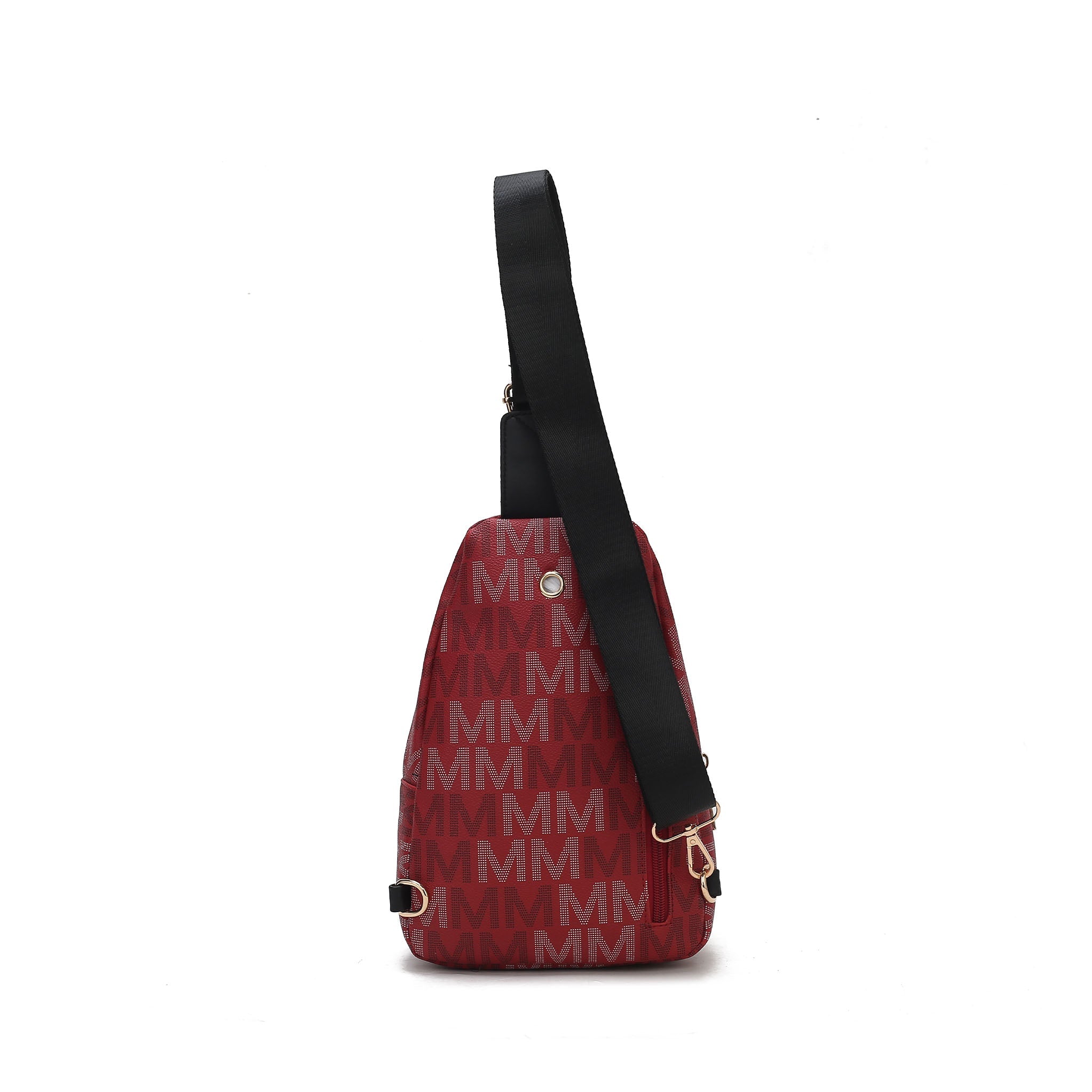  MKF Collection Helaena Signature Sling Bag - Black - Bonton
