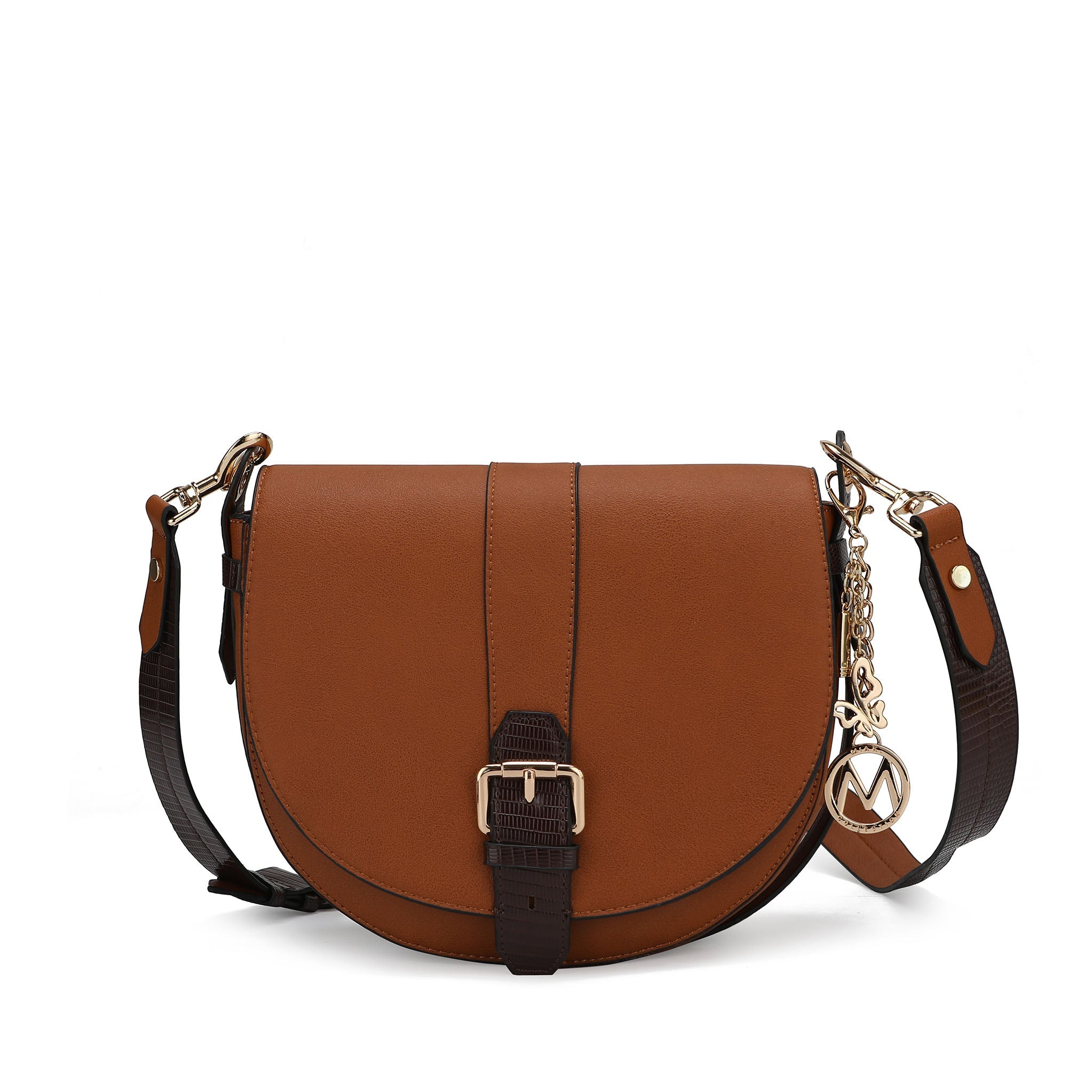  MKF Collection Ayla Crossbody Bag - Brown - Bonton