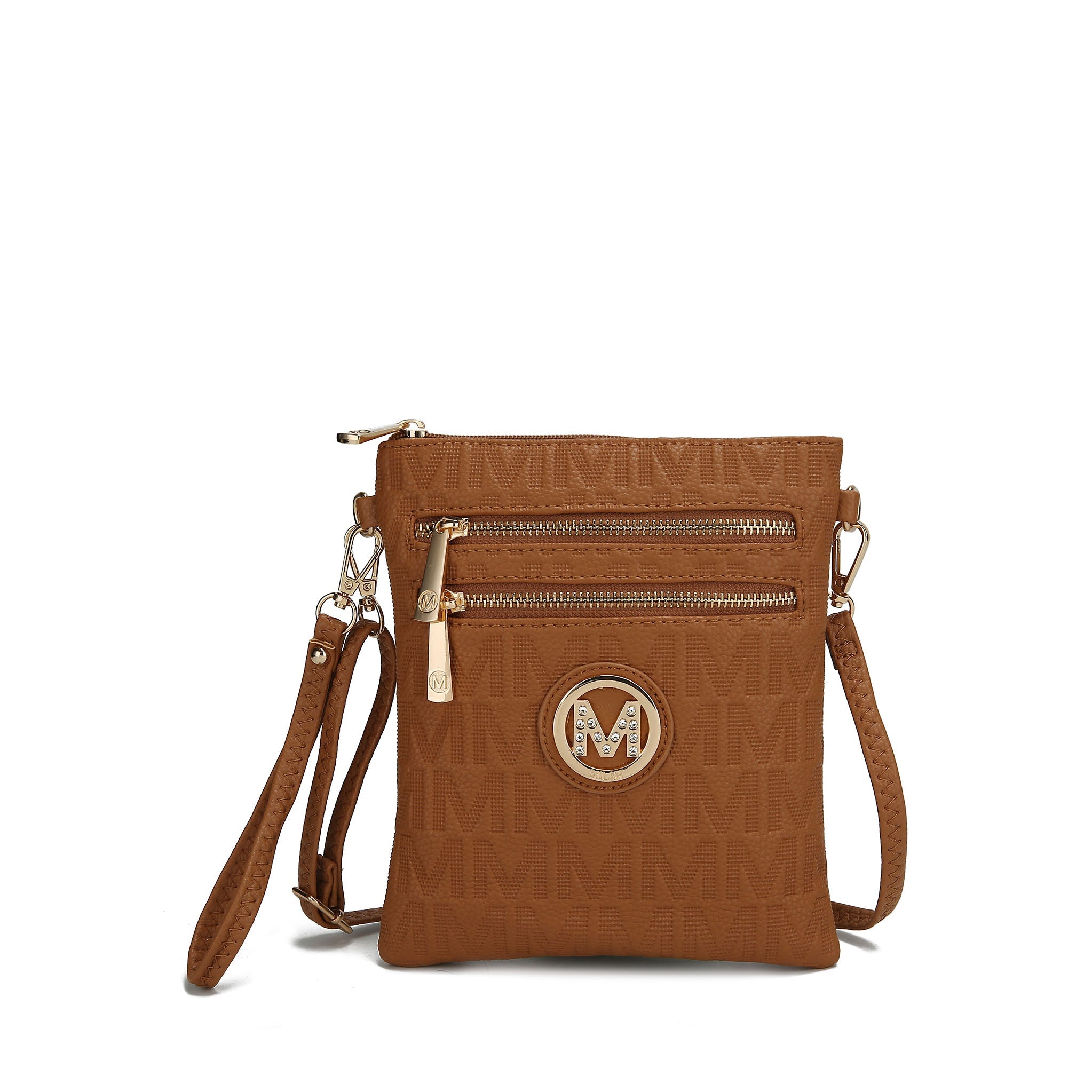  MKF Collection Andrea Signature Crossbody Bag - Red - Bonton