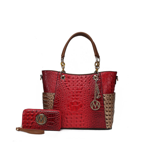 Merlina Tote Bag and Wallet Set