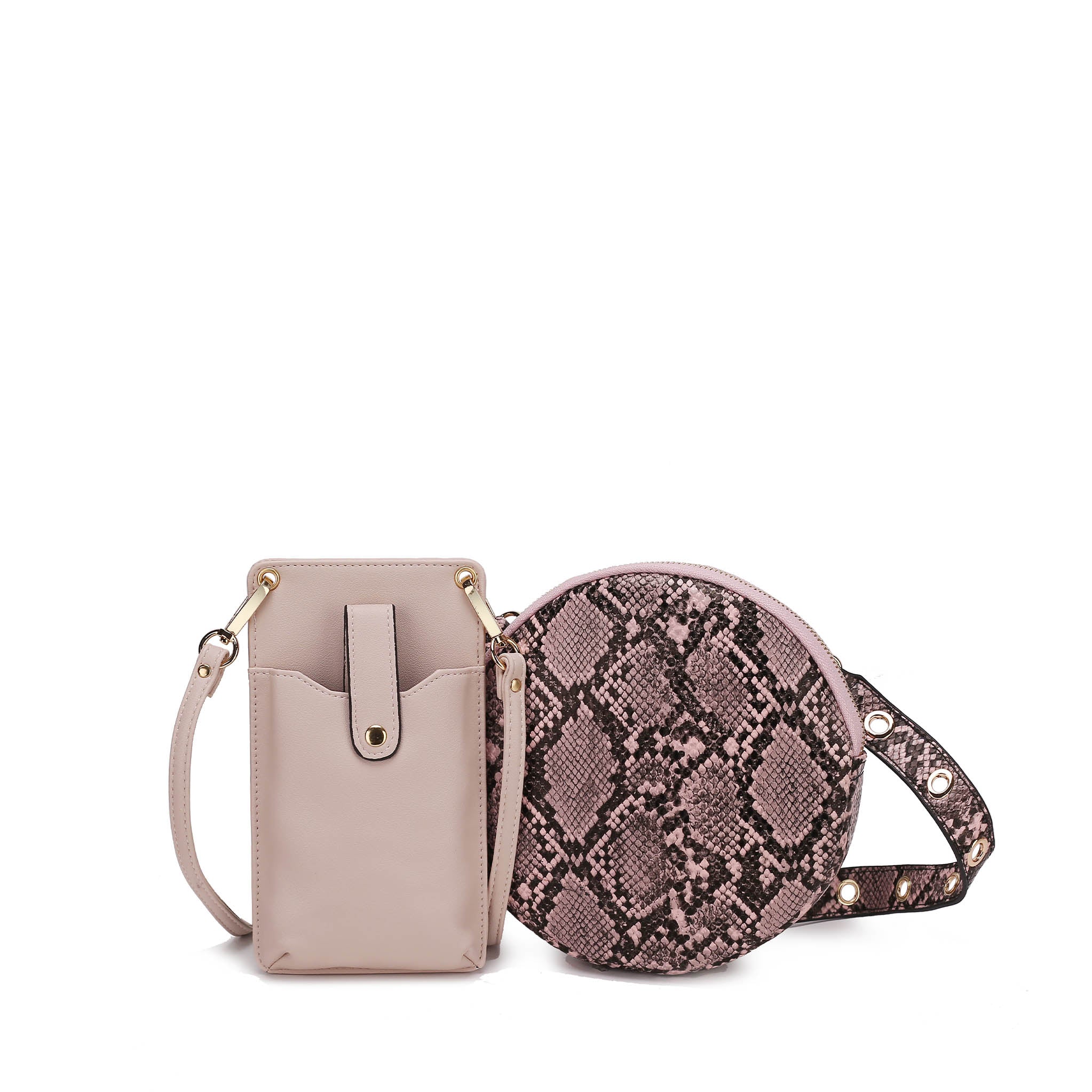  MKF Collection Hailey Phone Crossbody Bag - Beige - Bonton