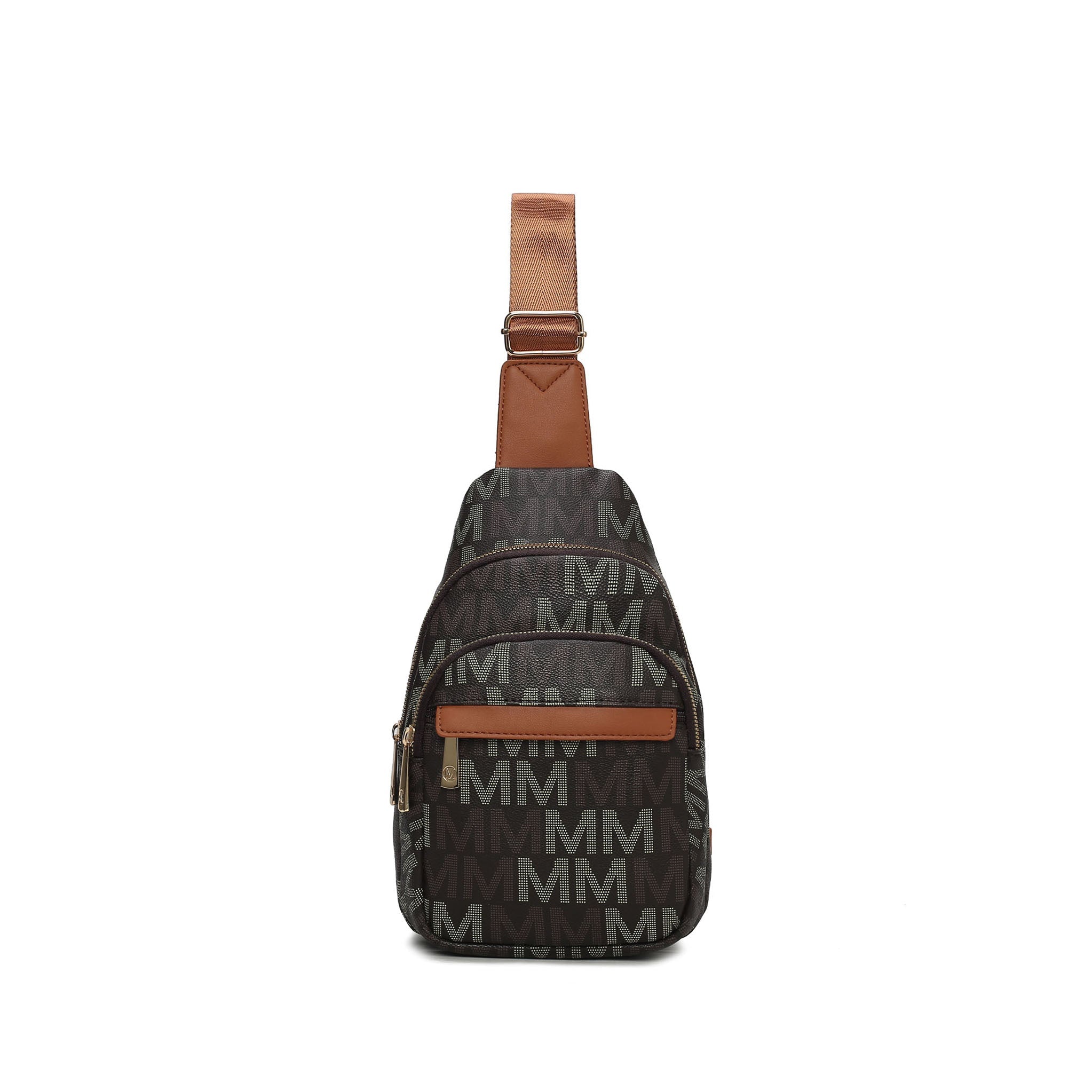  MKF Collection Helaena Signature Sling Bag - Black - Bonton
