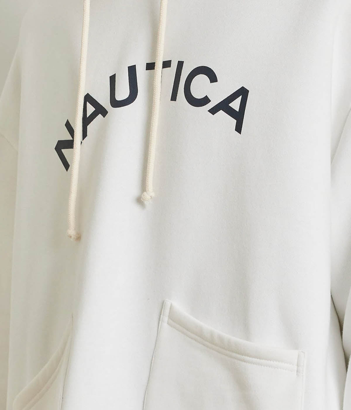  Krost x Nautica Arch Hoodie - White - Bonton