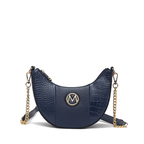 Amira Embossed Crossbody Bag