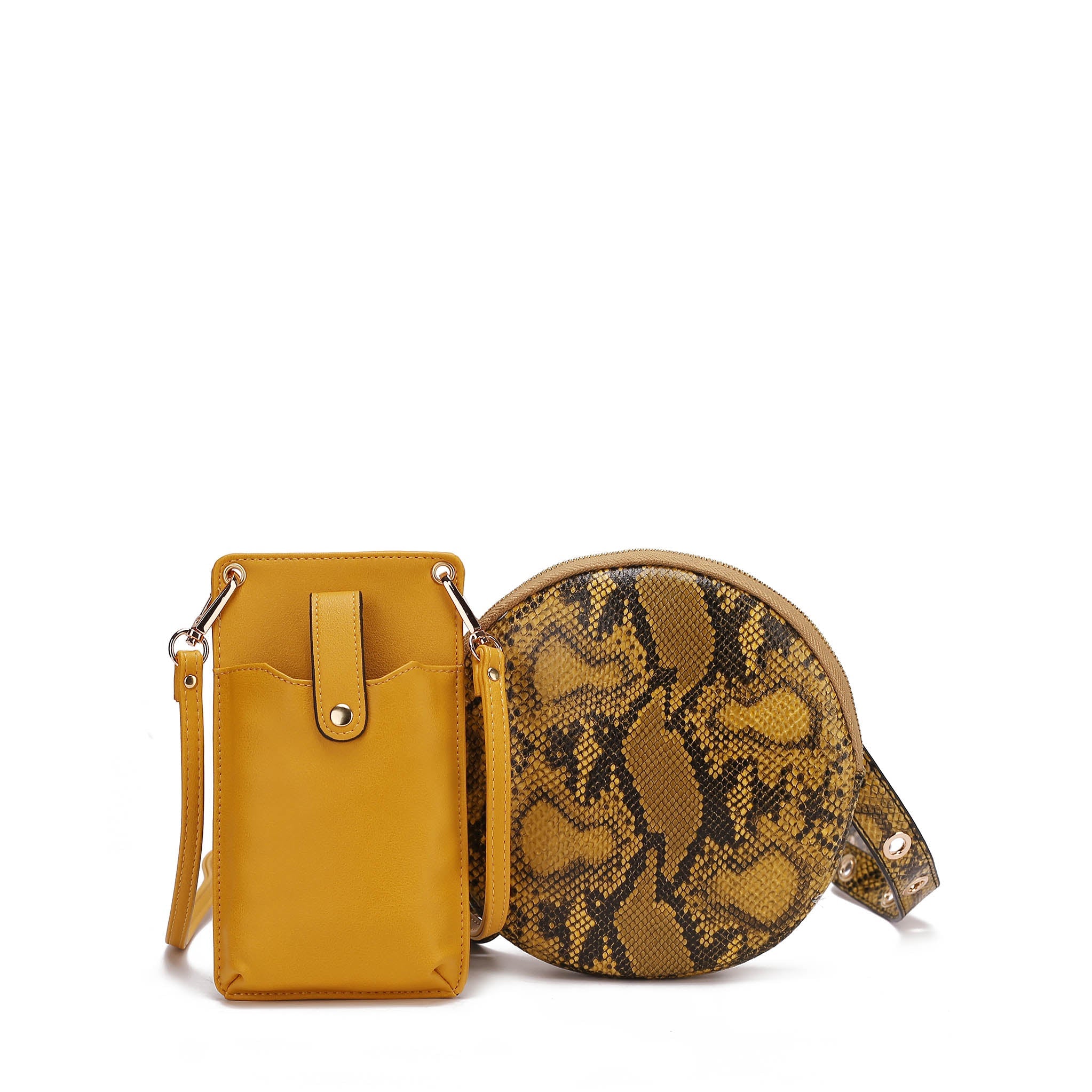  MKF Collection Hailey Phone Crossbody Bag - Beige - Bonton