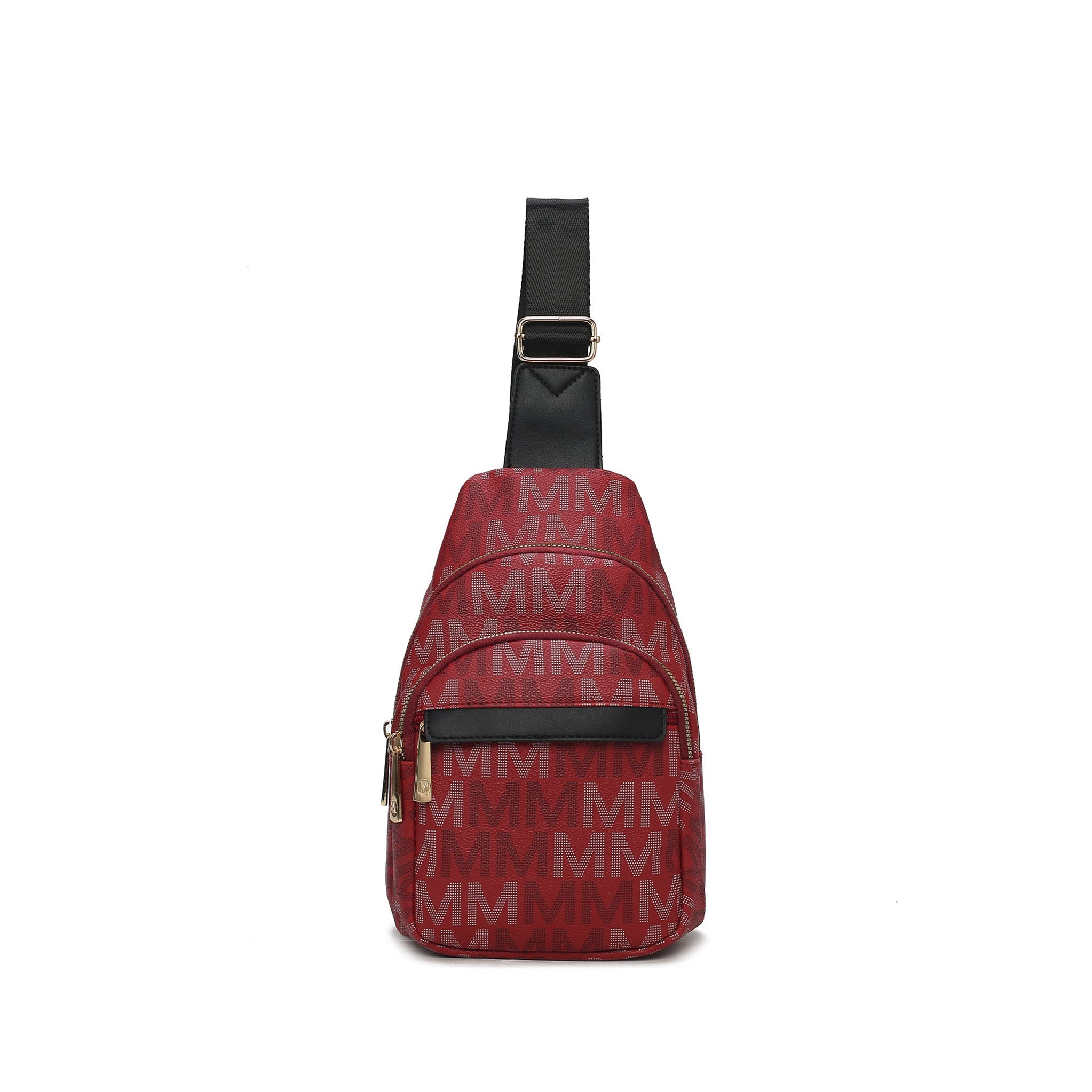  MKF Collection Helaena Signature Sling Bag - Black - Bonton