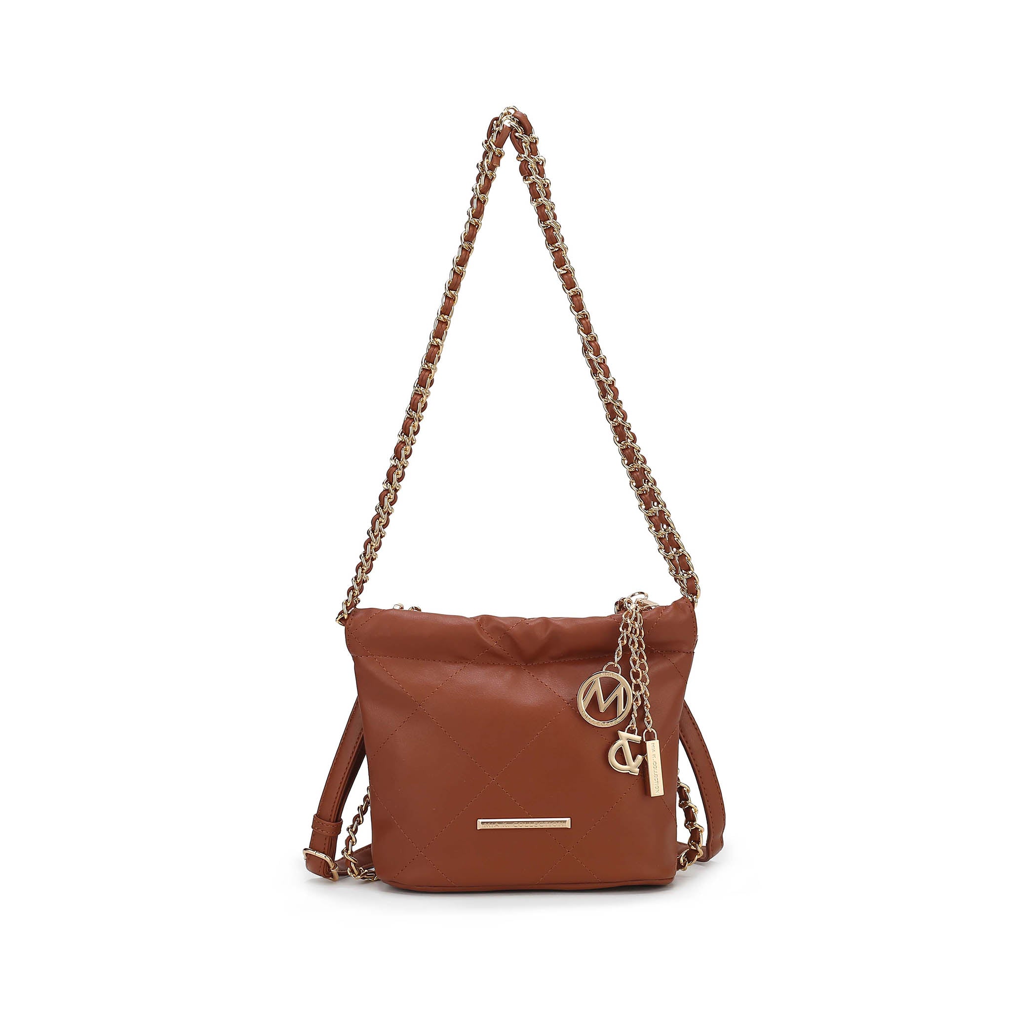  MKF Collection Loriana Quilted Bag - Beige - Bonton